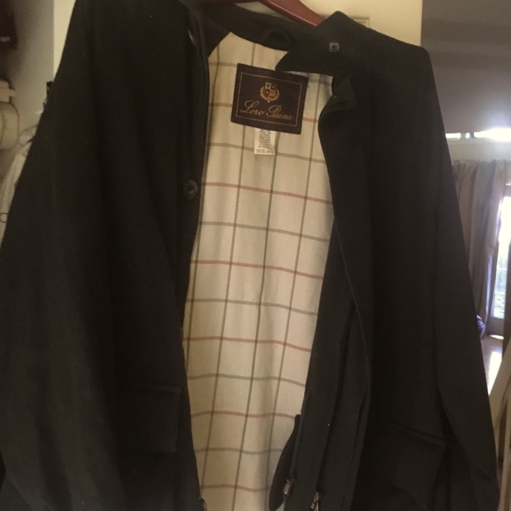 COPY - Loro Piana Cashmere Weatherproof  M Forrest Green